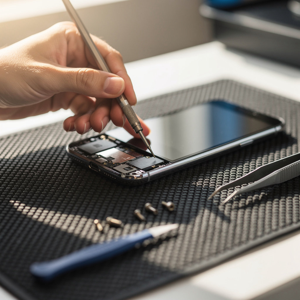 A to Z Wireless expert technician providing honest, reliable cell phone repair service in San Diego